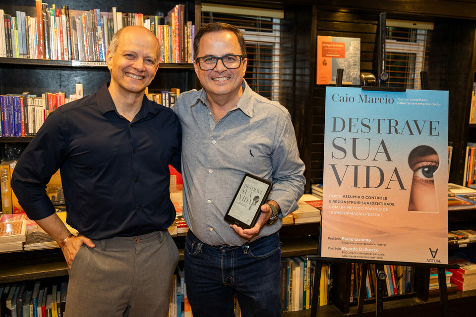 LANÇAMENTO - LIVRO "DESTRAVE SUA VIDA"